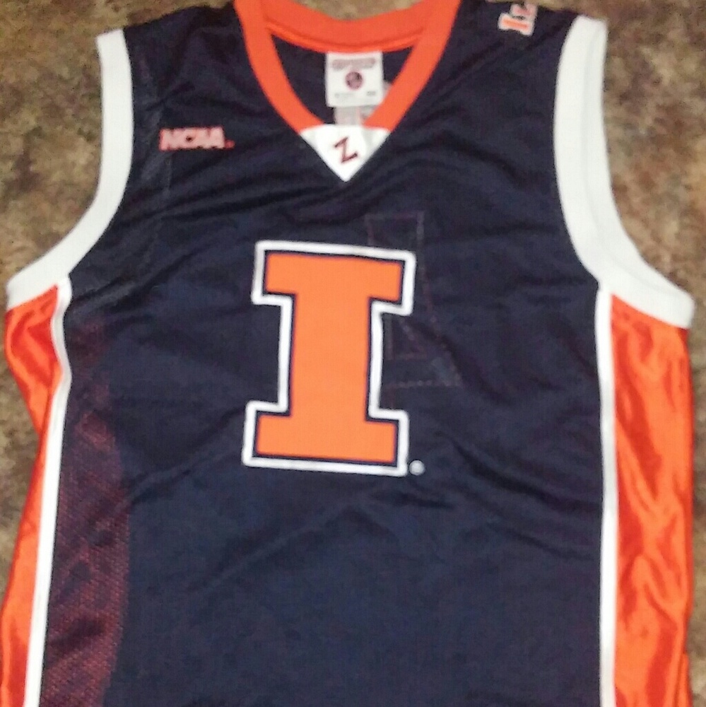 Ncaa illini basketball jesey....mens large 48